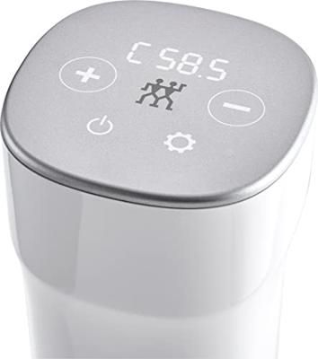 Zwilling Sous Vide Stick Enfinigy - Nauwkeurige temperatuurinstelling - IPX7 Waterproof - Zilver/Wit