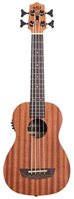 Kala U-Bass Wanderer elektrisch-akoestische bas ukelele met gigbag