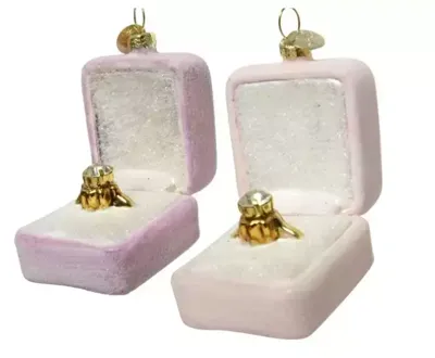 Kerstornament Ringen Doosje Assorti 1st Kerstornament Ringen Doosje Assorti 1st