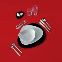 ALESSI - Colombina 18/10 - Tafelvork 19cm - thumbnail