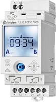 Finder 12.62.8.230.0000 Schakelklok voor DIN-rails 230 V/DC, 230 V/AC 2x wisselcontact 16 A 250 V/AC Weekprogramma - thumbnail