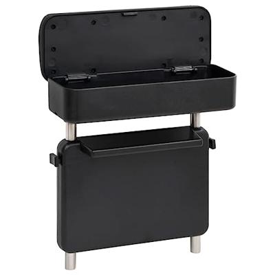 VidaXL Armsteun universeel 23x8x(30-38) cm abs zwart - thumbnail