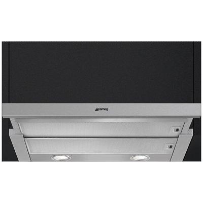 Smeg KSET666XE Afzuigkap vlakscherm Zilver