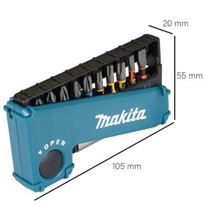Makita Accessoires E-03573 | Slagschroefbitset | 11-delig | XTT Impact Premier B-30754 - E-03573