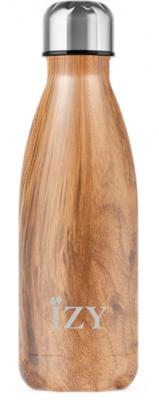 IZY thermosfles Design Collection 350 ml RVS bruin IZY thermosfles Design Collection 350 ml RVS bruin