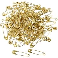 Creativ Company Https://www.cchobby.nl/veiligheidsspelden-l-22-mm-dikte-0-6-mm-goud-100-stuk-1-doos - thumbnail