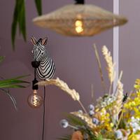 Light & Living Wandlamp 'Zebra' 25cm, kleur Wit/Zwart - thumbnail