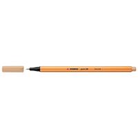 STABILO point 88, premium fineliner 0.4 mm, nude, per stuk - thumbnail