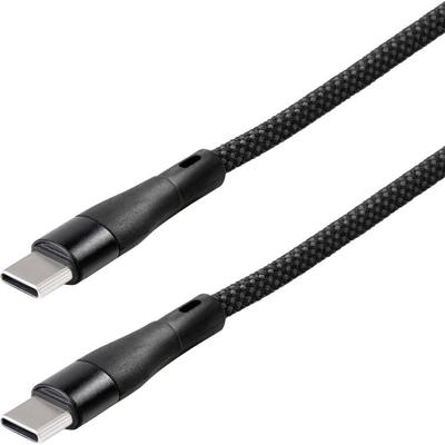 Maxtrack C532-1,5L USB-kabel USB 2.0 USB-C stekker 1.5 m Zwart Spiraalkabel, Vergulde steekcontacten Maxtrack C532-1,5L USB-kabel USB 2.0 USB-C stekker 1.5 m Zwart Spiraalkabel, Vergulde steekcontacten