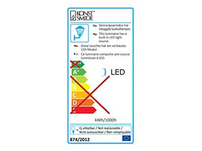 KonstSmide TuinspotMonza Uplight 107cm metaalgrijs - 7965-000 - thumbnail