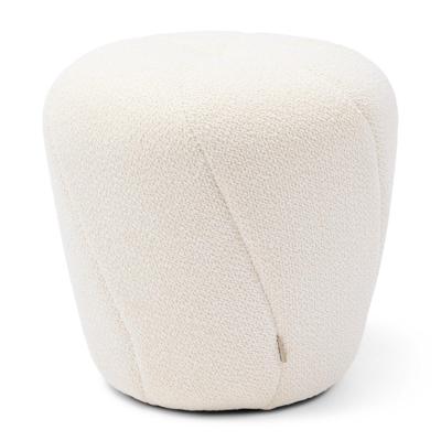 Rivièra Maison Hocker 'Perruche' Bouclé, kleur Simply White