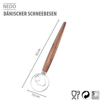 GEFU - Keukenhulpen - Deense Deegklopper Nedo - thumbnail