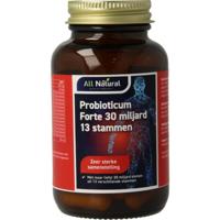 All Natural Probioticum Forte 30 miljard 13 stammen Capsules - thumbnail