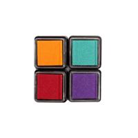 Vaessen Creative • dye ink pad 4pcs felle kleuren - thumbnail