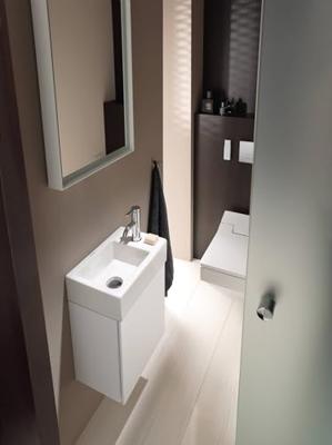 Duravit Vero Air Fontein 38x25x14 cm Rechthoek Keramiek Glanzend Wit - thumbnail