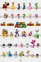 Poster Super Mario - Character Parade 61x91,5cm - thumbnail