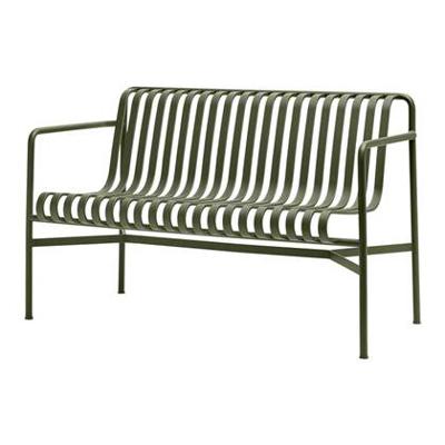 HAY Palissade tuinbank met armleuning olive