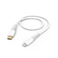Hama USB-Kabel, USB-C naar Lightning, 1.5m Oplader Wit - thumbnail