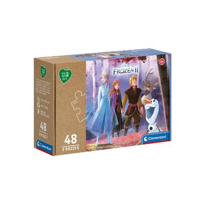 Clementoni play for future puzzel frozen, 3x48st. Clementoni play for future puzzel frozen, 3x48st.