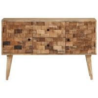 Dressoir 110x30x70 cm massief mangohout - thumbnail