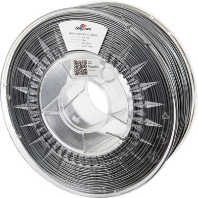 Spectrum Filaments 80407 PET-G HT100 Filament PETG Hittebestendig, Chemisch bestendig 1.75 mm 1000 g Silver Steel, Zilver 1 stuk(s) Spectrum Filaments 80407 PET-G HT100 Filament PETG Hittebestendig, Chemisch bestendig 1.75 mm 1000 g Silver Steel, Zilver 1 stuk(s)