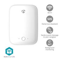 Nedis Valdetector | Wi-Fi | Detectiebereik: 7 m | Effectief gezichtsveld (horizontaal): ±45° | Effectief gezichtsveld (verticaal): ±45° | IP54 | Wit - - thumbnail