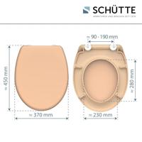 Duroplast WC-bril BEIGE met soft-close en quick-release - thumbnail