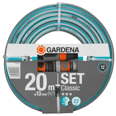 Gardena Tuinslang classic+arm 1/2 inch 20m 18004-20 Gardena Tuinslang classic+arm 1/2 inch 20m 18004-20