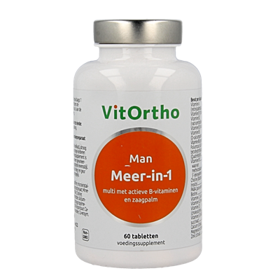 VitOrtho Meer In 1 Man Tabletten 60st VitOrtho Meer In 1 Man Tabletten 60st