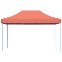 Partytent inklapbaar pop-up 440x292x315 cm terracotta - thumbnail