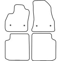 Automatten passend voor Fiat 500L vanaf 2013 TMFI530 - thumbnail