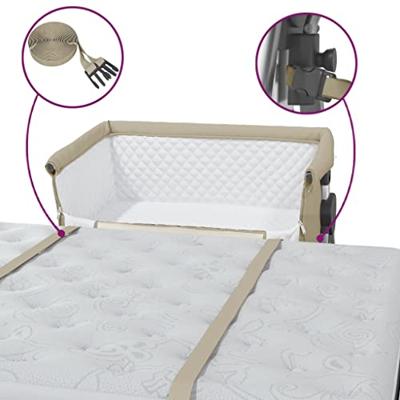Babybox met matras linnen taupe - thumbnail