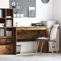 Bureau Oud hout 100 x 50 x 76 cm Bewerkt hout - thumbnail