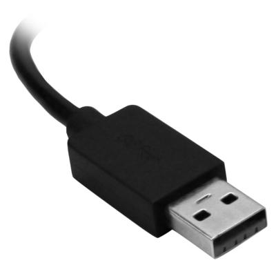 StarTech.com 4 Port USB 3.0 Hub - USB Type-A met 3x USB-A en 1x USB-C Poorten (SuperSpeed 5Gbps), USB Busvoeding, USB 3.1 Gen 1 Adapter Hub, Draagbare Laptop USB Hub (HB30A3A1CFB)