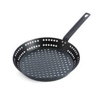 Merten & Storck Carbon Steel BBQ Koekenpan 30cm - thumbnail