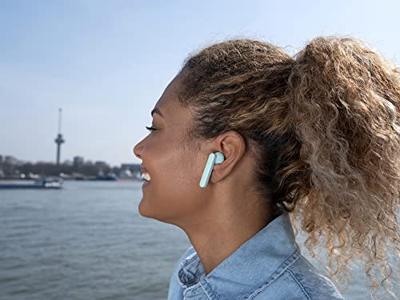 Trust Primo Touch Bluetooth draadloze oortjes, muntgroen - thumbnail