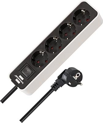 Brennenstuhl 1153240020 power uitbreiding 1,5 m 4 AC-uitgang(en) Binnen Wit - thumbnail