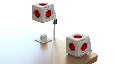 Allocacoc Powercube Extended 3.0m Rood