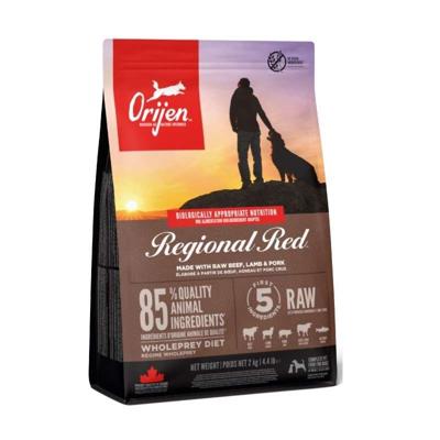 Orijen Regional Red 2 kg Volwassen Rundvlees, Lam, Varkensvlees