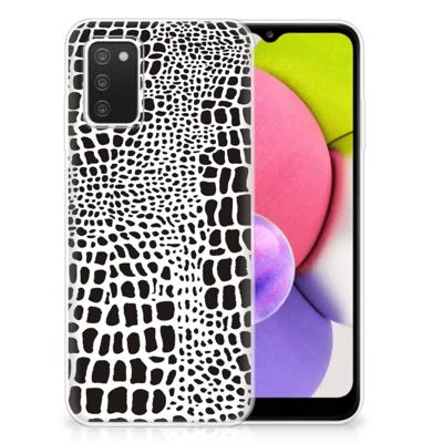 Samsung Galaxy A03S | TPU Hoesje | Slangenprint