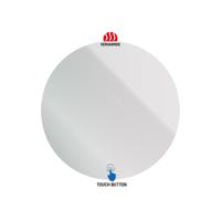 Ronde Badkamerspiegel Aquasplash Omega 80 cm Met Verlichting en Verwarming Aquasplash - thumbnail