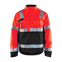 Blåkläder Winterjas High-Vis 48621811 | High Vis Rood/Zwart | Maat M - 7330509376768 - thumbnail
