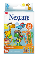 Nexcare 3m Happy Kids Strips 20 N0920nlw - thumbnail