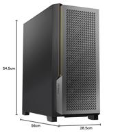 ATX Semi-toren doos Antec P20CE Zwart - thumbnail