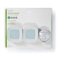 Draadloze Deurbelset | Netvoeding | Volume: 80 dB | Signaalbereik: 300 m | 36 Melodiën