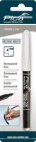 Pica 532/52 Permanent Pen | 1-2mm | Rond | Wit | Blister - PI53252SB - thumbnail