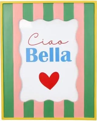 Kersten fotolijst polystone ciao bella 13x18x2cm multi