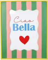 Kersten fotolijst polystone ciao bella 13x18x2cm multi - thumbnail