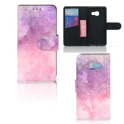 Hoesje Samsung Galaxy A3 2017 Pink Purple Paint Hoesje Samsung Galaxy A3 2017 Pink Purple Paint