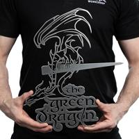 The Lord of the Rings Metalbird The Green Dragon 38 cm - thumbnail